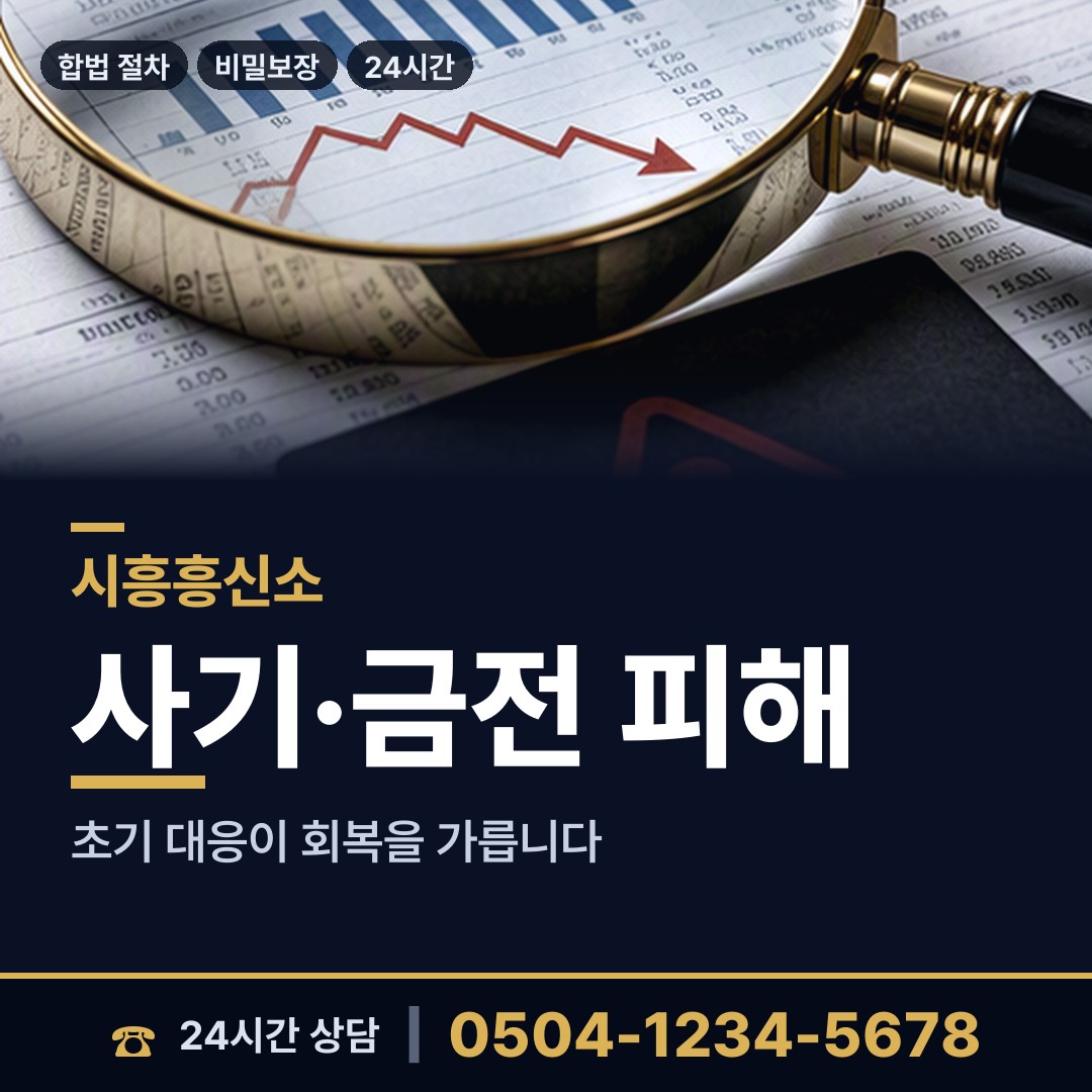 시흥 정왕2동 예비사위조사 상담 안내